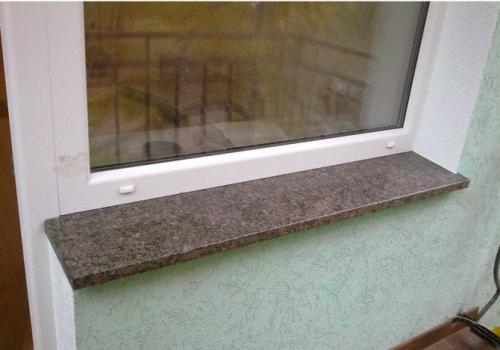Подоконник из керамогранита. Выбираем подоконники экономно