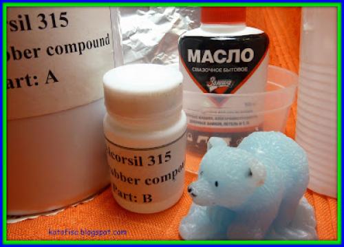 Как сделать силиконовую форму 3d. Мастер-класс по заливке формы 3Д из силикона