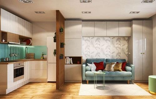 Идеальный дизайн интерьера для комфортной кухни-гостиной 11