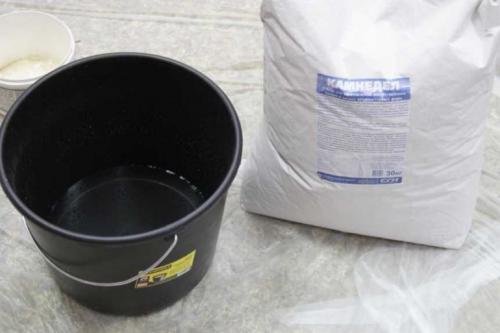 Гипс для форм пропорции. Как разводить гипс для декоративного камня