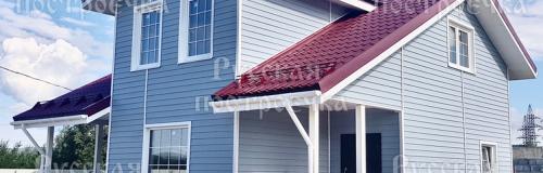 Какие преимущества и недостатки имеет обшивка каркасных домов металлом. 