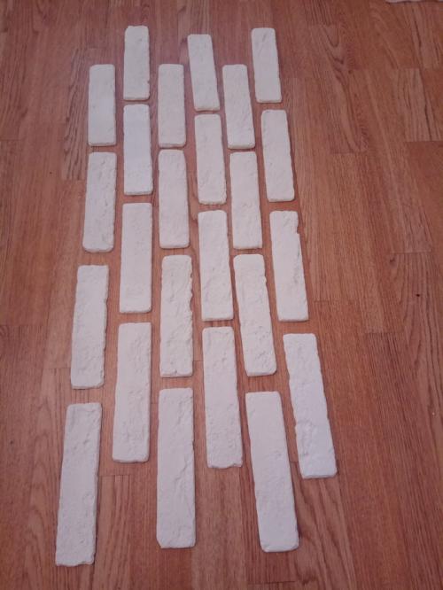 Декоративный камень из гипса своими руками. Декоративный кирпич из гипса своими руками (венецианский кирпич)