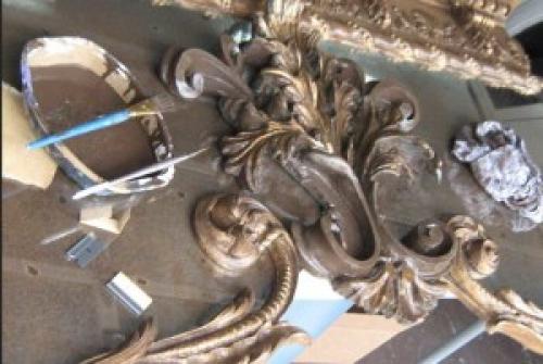 Как сделать гипс цветным. Кисти для патинирования