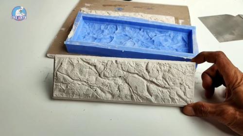 Гипсовая форма своими руками. Процесс изготовления силиконовой формы и отливки настенной плитки из гипса