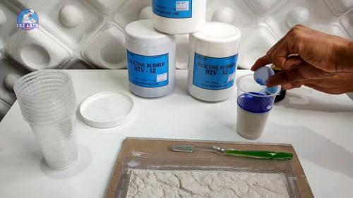 Гипсовая форма своими руками. Процесс изготовления силиконовой формы и отливки настенной плитки из гипса