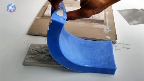 Гипсовая форма своими руками. Процесс изготовления силиконовой формы и отливки настенной плитки из гипса