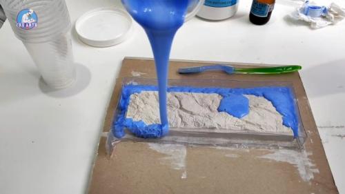 Гипсовая форма своими руками. Процесс изготовления силиконовой формы и отливки настенной плитки из гипса