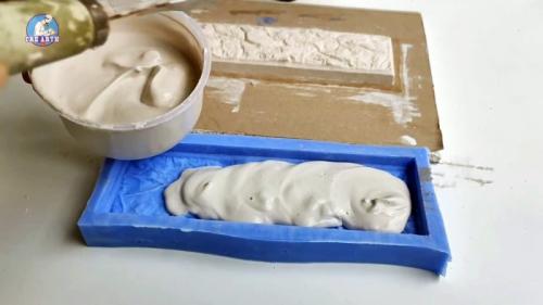 Гипсовая форма своими руками. Процесс изготовления силиконовой формы и отливки настенной плитки из гипса