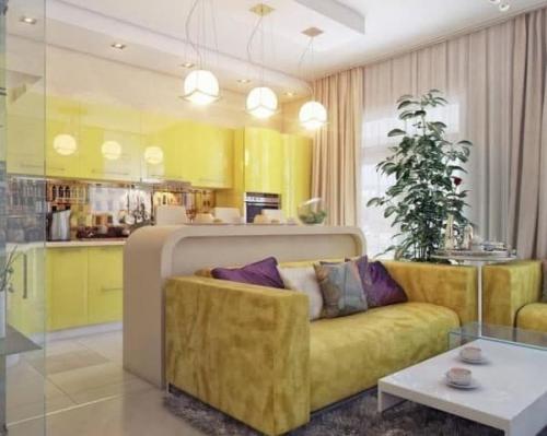 Как можно создать уютную и комфортную атмосферу в кухне-гостиной на 20 кв. м. Варианты грамотного зонирования