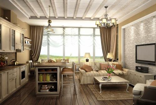 Создание функционального и эстетичного дизайна кухни-гостиной на 20 кв. м 04