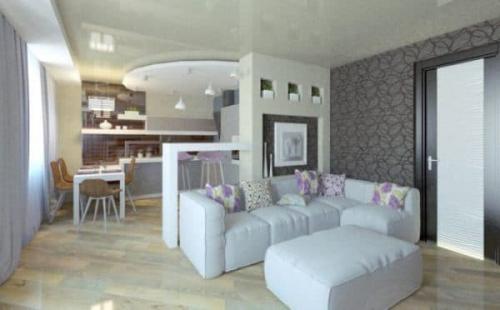 Как можно создать уютную и комфортную атмосферу в кухне-гостиной на 20 кв. м. Варианты грамотного зонирования