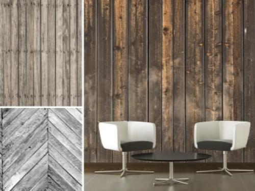 Интерьер из необрезной доски. Особенности