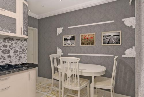 Акцентная стена в кухне. Дизайн стен на кухне — 106 вариантов отделки в реальных фото