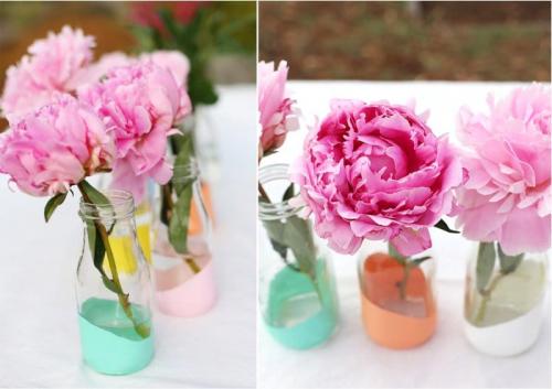 Создай свою уникальную вазу из пластиковых бутылок и гипса 15