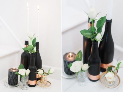 Создай свою уникальную вазу из пластиковых бутылок и гипса 12