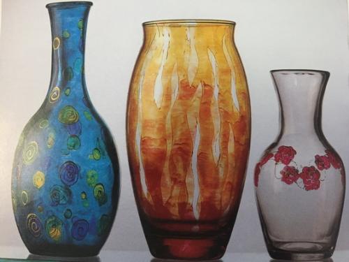 Как создать узор на вазе. Роспись вазы своими руками прозрачными красками