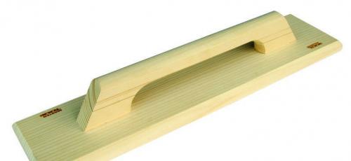 Затирка штукатурки губкой. Деревянные