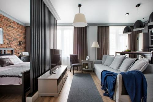 7 вариантов перегородок для зонирования.. 13 вариантов зонирования комнаты перегородками - 52 фото и описание 05