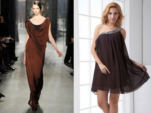 С чем сочетается коричневый цвет в одежде. Сочетание коричневого в одежде