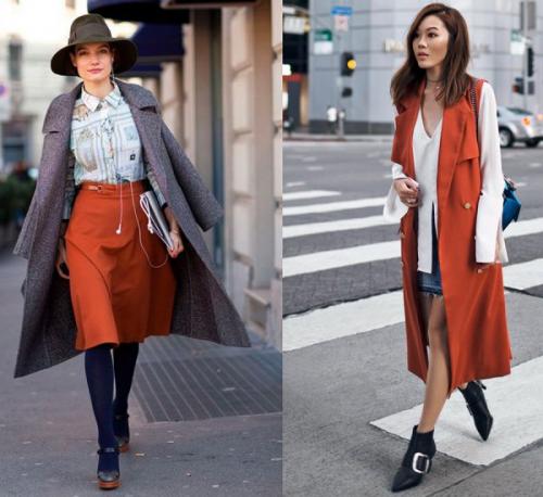 С чем сочетается коричневый цвет в одежде. Сочетание коричневого в одежде