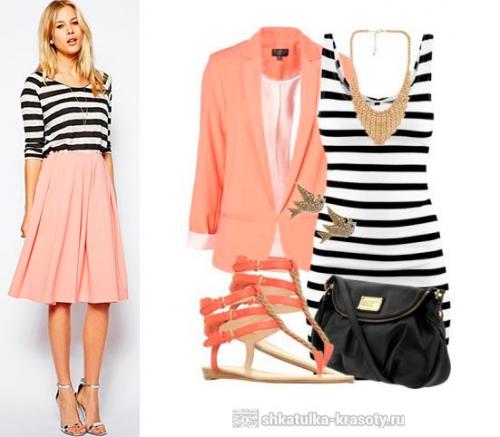 Таблица сочетания цветов персиковый. ПЕРСИКОВЫЙ цвет в одежде — сочетания и фото