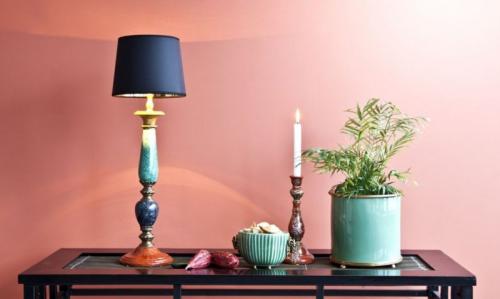 Персиковый цвет стен в спальне. Комбинации персиковых тонов