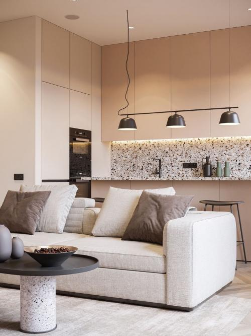 Бежевый и коричневый цвет в интерьере. Как правильно сочетать бежевый и серый в интерьере