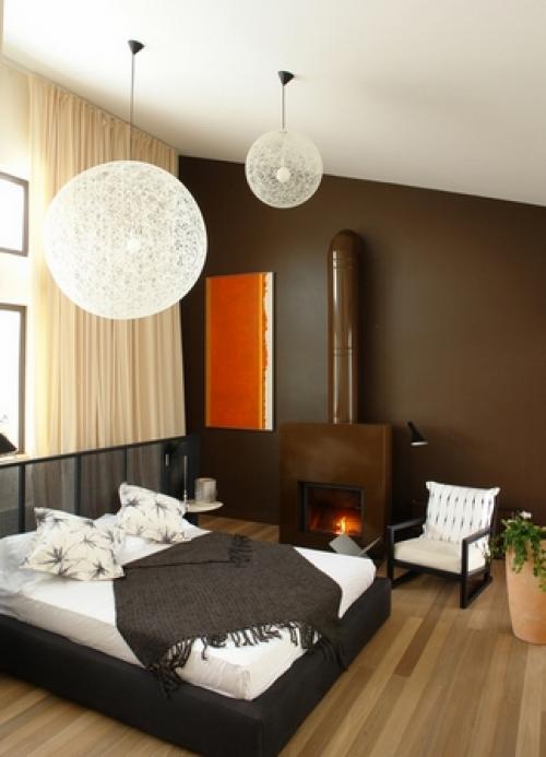 Какой цвет сочетается с коричневым в интерьере. Коричневый цвет в интерьере: где и как?