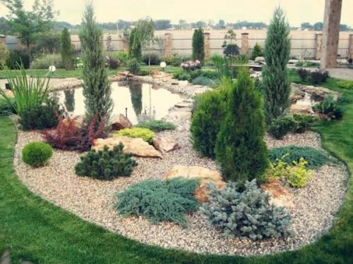 Клумбы из подручных материалов. Как сделать клумбу из камней