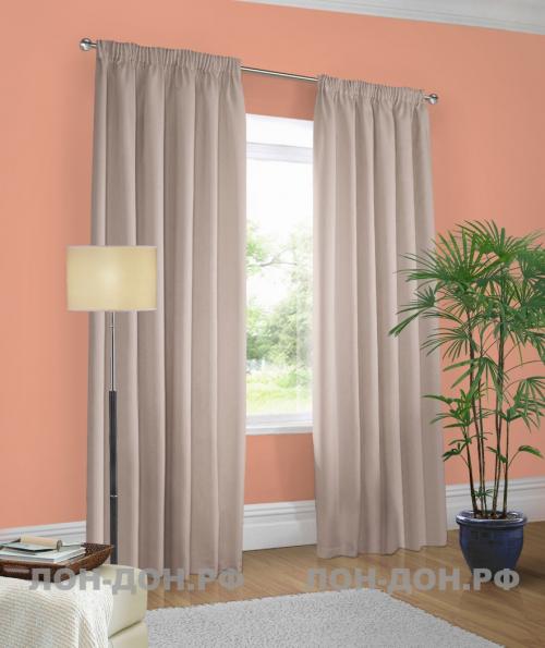 К абрикосовым стенам, какие подойдут шторы. Необычные сочетания 02