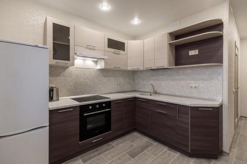 Бежевая кухня. Что выполнить в бежевом цвете на кухне