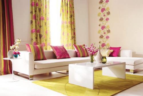 Как подобрать шторы к обоям. Принципы подбора штор