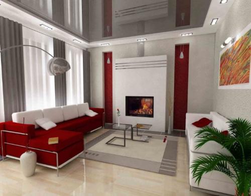 Сочетание цветов штор и обоев. Варианты сочетания цветов 01