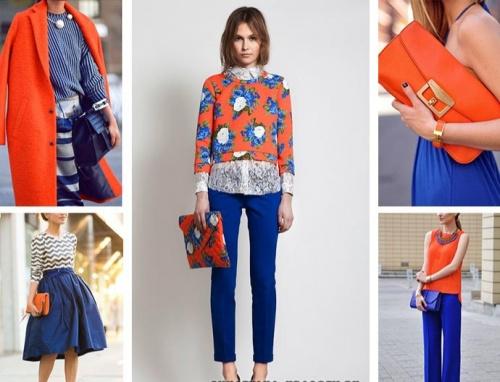 Оранжевый цвет в одежде. Сочетание оранжевого цвета в одежде