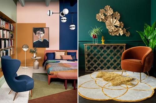 Желтый в интерьере 2022. Сочетание цветов в интерьере 2022