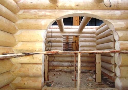 Арки в деревянном доме: сочетание эстетики и практичности 01