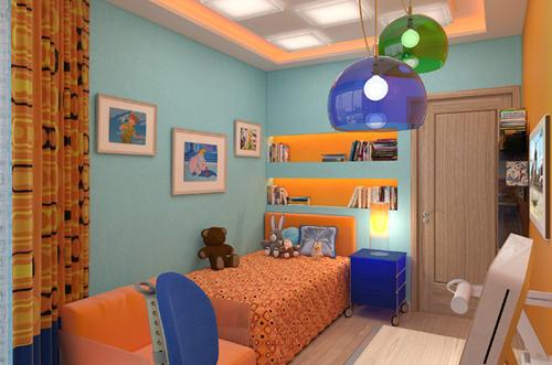 Основные принципы выбора освещения для детской комнаты