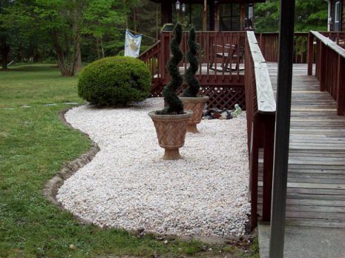 40 оригинальных решений для красивой клумбы с камнем и галькой. Подбираем подходящий камень.