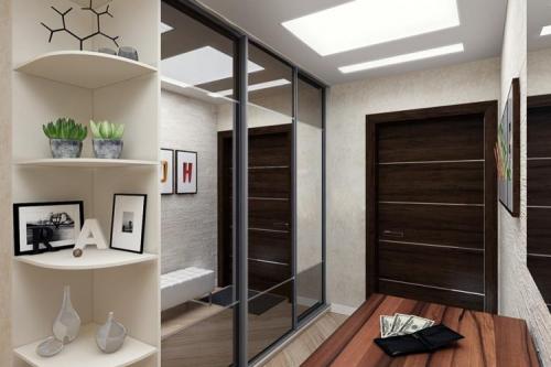 Большой шкаф в прихожую. Виды и модели