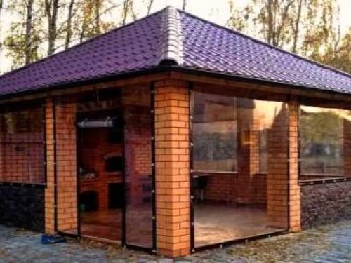 Идеи для беседки с мангалом. Проекты 16