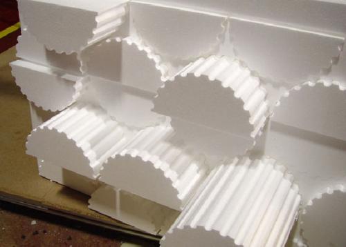 Декор фасада дома из пенопласта. Декор из пенопласта для фасада