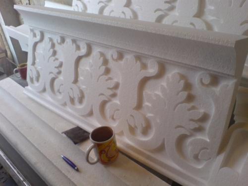 Декор фасада дома из пенопласта. Декор из пенопласта для фасада