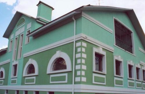 Декор фасада дома из пенопласта. Декор из пенопласта для фасада