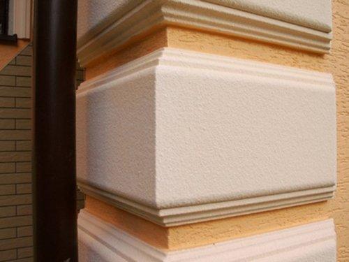 Декор фасада дома из пенопласта. Декор из пенопласта для фасада