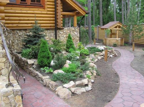 Декоративные камни для ландшафтного дизайна. Камни для ландшафтного дизайна — смотрите красивые примеры обустройства участков с камнями (фото и видео)