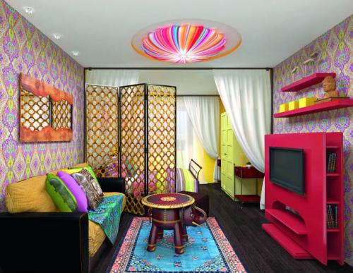 Мобильные перегородки для комнаты. Мобильные перегородки – идеальный вариант визуального зонирования (24 фото) 11