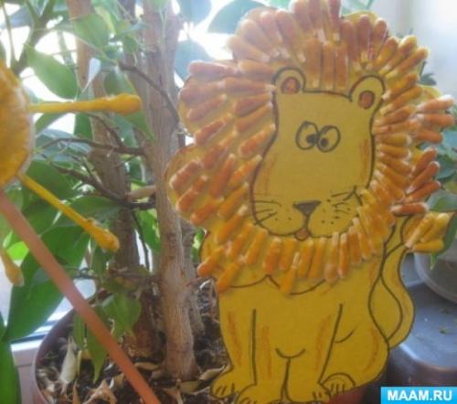 Как можно сделать поделки для детей 5 лет безопасными. Публикация «Мастер-класс поделки из ватных палочек и дисков для детей от 3 до 7 лет» размещена в разделах