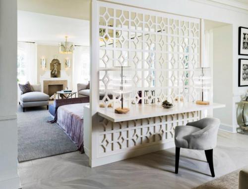 Пластиковые перегородки в Москве. Формы пластиковых перегородок для зонирования 07