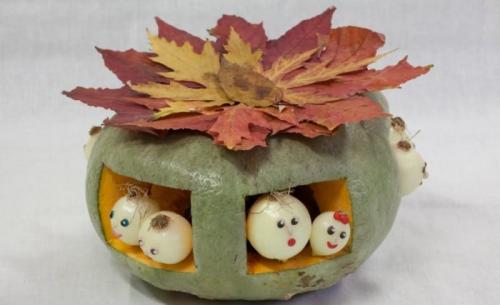 Поделки из тыквы своими руками в детский сад и для школы