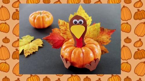 Поделки из тыквы своими руками в детский сад и для школы
